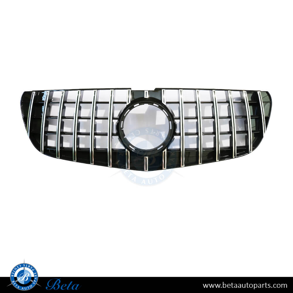 Grille GT Style Black and Chrome color for Mercedes Vito W447 2015-up models, Part Number 4478882A23 Grille GT Style Black and Chrome color for Mercedes Vito W447 2015-up models, Part Number 4478882A23